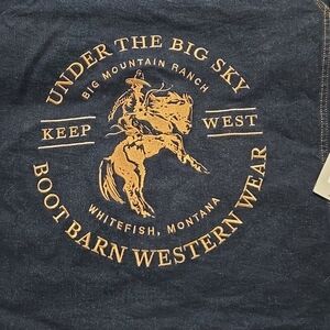 Bkue Ranchwear Mens Button-Down Dark Denim Trucker Jacket XL